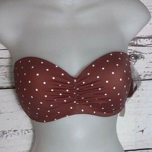 PINK Victoria Secret Bandeau Strapless Bra Large
